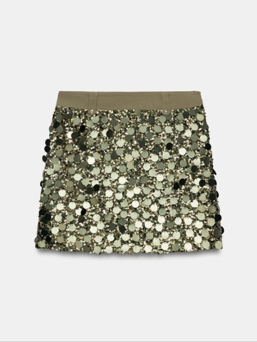 ZARA SEQUIN MINI SKIRT